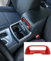 ABS Armrest Box Cover Cover Trim Trim for Dodge Charger 11 INTORIORISTORIES RED2408060