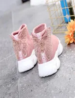Дети 039s обувь супер красивая бриллиантовая бабочка для девочек Princess Children Sports Casual обувь Hightop высококачественная Sho3096042