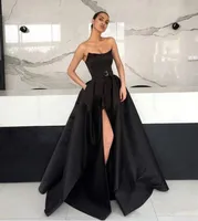 2018 Arabe Cheap Sir￨ne Robes de bal Long Elegant Evenant Forme Formeal Robe Cocktail Robes Abendkleider High Slit1394129
