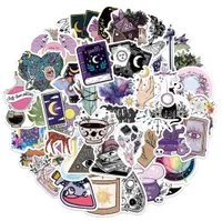 50pcs Witchy Adesions Apothecary Magic Goth Astestetic Stickers9723812
