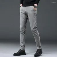 Pantalon pour hommes costumes de printemps masculins pour hommes V￪tements d'￩t￩ noir vert bleu de bureau de f￪te de f￪te pantalon pour m￢le 2022 Business