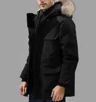 Parkas Outdoor Coats Mens 여자 디자이너 다운 자켓 캐나다 Veste Homme Homme Canadian Winter Jassen Puffer Fur Hoody Apporel Fourrure Manteau Goose
