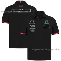 2022 New F1 Racing Suit Short-sleeved Round Neck T-shirt Polo Men's Team Overalls Custom The Same Style Designer SS22