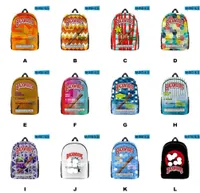 Backwoods Cigar Backpack bags Oxford Fabric Material Print Laptop Shoulder School Travel Bag For Boys Men 12 colors9671264