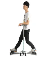 Katlanabilir kaydırıcı zayıflama ekipmanı kullanan ev egzersiz makinesi bacak sihirli ana kardiyo egzersiz fitness step spor salonu eğitmeni ab