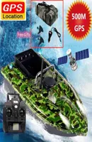 Update GPS Auto Return Fishing Bait Boat Intelligent Wireless Remote Control 500M Distance 15KG Loading High Speed Dual Lights 21