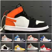 Whole children's shoes 1s store Top Quality kids Basketball sneakers low baby girls boys love Size 24-35244T