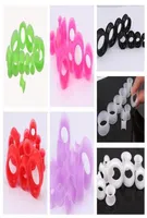 Flesh tunnel 100pcslot mix 7 color top selling body jewelry silicone ear expander plug flesh tunnel gauge3522333