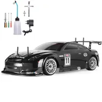 Electric RC Car HSP RC 4WD 1 10 On Road Racing Two Speed ​​Drift Vehicle Toys 4x4 Nitro Gas Power High Hobby Remote Control 221122