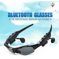 Модные спортивные стерео беспроводные наушники Bluetooth Hearset Телефонная поляризованная солнцезащитные очки/очки для верховой езды MP3