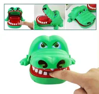 面白いおもちゃの口の歯科医の歯の噛み付きのおもちゃを引っ張るワニの歯ゲームおもちゃお話しおもし