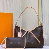 M46197 Carryall Medium Handbag Women Designer Shoulder Bags Composite Bag Removable Zippered Handbags Snap Closure Interior Zipper Pocket 4 Colors