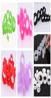 Flesh tunnel 100pcslot mix 7 color top selling body jewelry silicone ear expander plug flesh tunnel gauge4417518