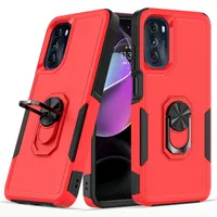 Shockproof Armor Phone Case With Ring Stand For Motorola Moto G Pure G Stylus 2021 Back Cover B200