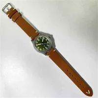 Designer luxury Sapphire 36mm Self-winding Classic Retro Steel Pilot Automatic Men's Mechanical Watch Glass Waterproof Luminous Stainless S17U