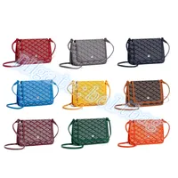 Luksurys projektanci torby WOC mini portfel damskie męskie męskie torby pakiet luksusowy skórzany przełomowy wzór torby na ramię mody torebki
