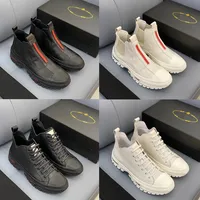 Neue Kalbskinne Sneakers Designer Luxus Freizeitschuhe wei￟e schwarze Leder ber￼hmte Marken Komfort Outdoor Trainer M￤nner Casual Wanderschuh Gr￶￟e 38-44