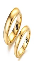 Men039s tungsten rings high quality 18K Gold plated tungsten steel rings for men Goldrose goldsilver 6mm7071054