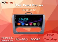プレーヤーWANQI TS9 ANDROID 100 IPS 25D TouchScreen 9インチラジオFOOCUS 20052012 with Bluetooth wifi rds carplay dsp car dvd
