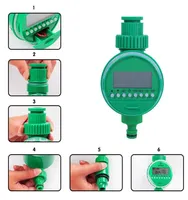 LCD Intelligent Garden Water Timers Automatic Sprinkler Irrigation Timer Garden Sprinkler Timers Garden Irrigation Controllers