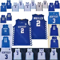 Üniversite Basketbol Kentucky Wildcats Basketbol Forması NCAA Koleji CJ Fredrick Oscar Tshiebwe Keion Brooks Jr. Ware Allen Tyty Washin