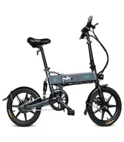 Fiido D2 Folding Electric Moped Bike City Bike Commuter Bike Three Riding L￤gen 16 tum d￤ck 250W MOTOR 25KMH 78AH