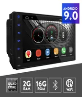 Ugar 7 tum Android 90 2GB Ram Universal Car DVD Head Unit 2Din Car Audio Indash GPS med Bluetooth WiFi3163223