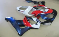 Injection molded ABS plastic fairing kit for Honda CBR900RR 00 01 white red blue fairings set CBR929RR 2000 2001 OT259594245