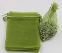 sell Army Green Organza Jewelry Gift Pouch Bags For Wedding favorsbeadsjewelry 7x9cm 9X11cm 13 x 18 cm Etc 3652023641