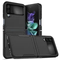 Samsung Galaxy Z Flip 4 Z Fold 4スタンドホルダー電話ケースB200の衝撃防止装甲電話ケース