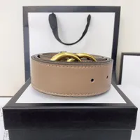 Largura de banda de couro de fivela da moda 3,8cm 15 cor de qualidade designer de caixa de qualidade masculina ou feminina cinturões 168520AAA