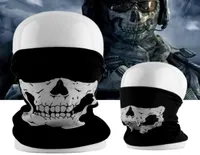 Halloween Scary Mask Festival Skull Masks magic scarves Skeleton Outdoor Motorcycle Bicycle Multi Scarf Half Face Mask Cap Neck Gh2439453