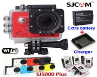 DHL Original SJCAM SJ5000 Plus WIFI Action Sport Camera FHD 1080P 60FPS video Waterproof Cameras Extra Battery Charger SJ5000