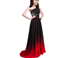 Градиент Long Line Chefon Prom Evening Dress Women Formal Howns Partylengh Party Gown QC4419386927