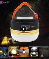 Mini Portable Camping Lights 3W LED Camping Lantern Tents lamp Outdoor Hiking Night Hanging lamp USB Rechargeable