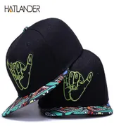 HATLANDERBrand Embroidery Retro baseball caps for men women bone snapbacks kenka black sports hats street art hip hop cap hat