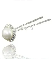 Joya de moda Boda de la boda Bridal Crystal Pear Pins Accesorios3278876