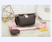Designer shoulder bags luxury fashion handbag small purses for women phone bags Three-piece combination bag