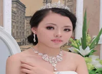 2019 Blingbling Bridal Jewelry Małżeństwo motyl Big Water Drop Naszyjnik