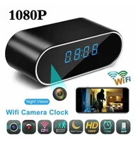 1080p HD IP-kamera WiFi-klockkameror Wi-Fi Control Dolda IR Night View Alarm Camcorder Digital Auto Net Time Video Camera Mini DV DVR A9