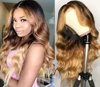 IShow T1B427 WAVE Body Omber Color 30 131 Human Hair Lace Pront Wigs prected 360 Lace Frontal Wigs447450