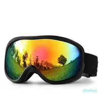 Anti Sis kayak gözlükleri çift lens UV400 Snowbaord Gözlükleri Erkek Kadın Kayak Kış Kayak Cam Googles Snowboard Goggles298v