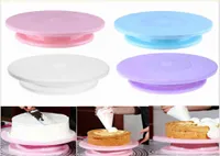 DIY Cake Turntable Baking Mold Cake Plate Rotating Round Cake Decorating Tools Rotary Table Pastry Supplies Baking Accessories 211