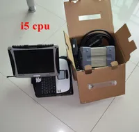 Auto Tools for Mercedes mb star c3 multiplexer pro Diagnosis software with laptop CF19 i5CPU 320GB HDD all cables full set ready 1934255