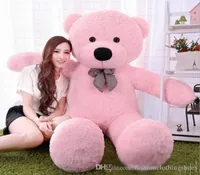 6 FEET BIG TEDDY BEAR STUFFED 4 Colors GIANT JUMBO 72quot size180cm Embrace Bear Doll loverschristmas birthday gift2889044