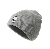 Skull Caps European and American Style Alien Brodery Street L Sticked Autumn Winter Outdoor Ghost Head Warm Wool Hat6312079