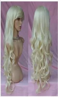 peruvian hair pad Ruler hair women039s no lace Sell New Sexy long curly blonde women039s wigwigs