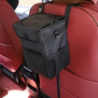 أكياس التخزين 2022 مقعد سيارة أزياء الظهر مقعد مقعد مقاوم للماء دلو القمامة حقيبة القمامة قابلة للطي AU