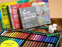 Suministros de pintura 243648 KOLOX Soft Pastel Professional Dibujo lavable Classic Macaron Morandi Crayon Paint Stick Fo