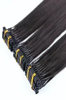 Ürün satışı Yüksek kaliteli hızlı 6d remy ön bağlı insan saç uzantıları mikro halka uzantıları 6d saç uzantıları9240106